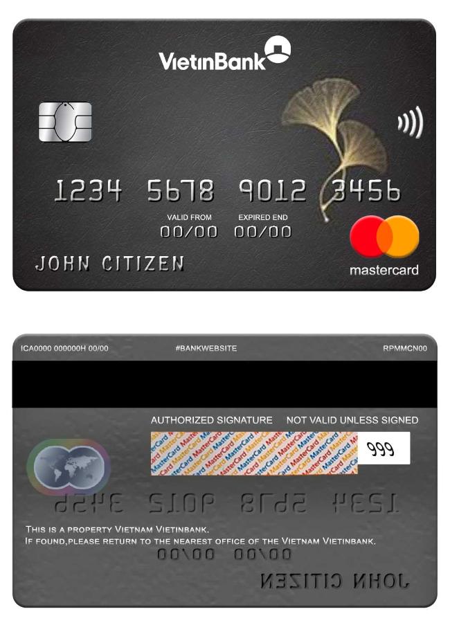 Vietnam Vietinbank mastercard